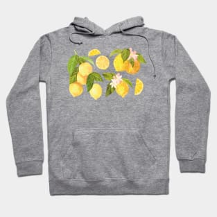 Summer Lemons Cottagecore Hoodie